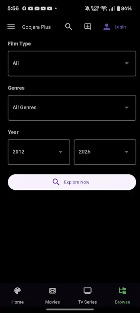 Screenshot of Goojara Apk Download
